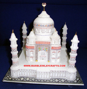 Réplique de statue unique en marbre du Taj Mahal - Product Image 1