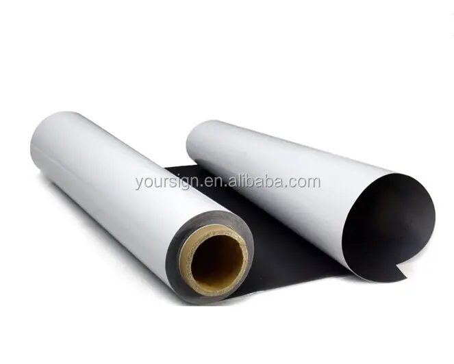 flexible inkjet printable magnet roll blank magnetic sheet rolls for signage magnet vinyl sheeting rolls