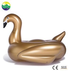 Mejor para vacaciones playa Piscina <span class=keywords><strong>de</strong></span> agua inflable gigante <span class=keywords><strong>de</strong></span> juguetes adultos Piscina <span class=keywords><strong>Flotador</strong></span> cisne <span class=keywords><strong>de</strong></span> oro fabricantes - Product Image 1