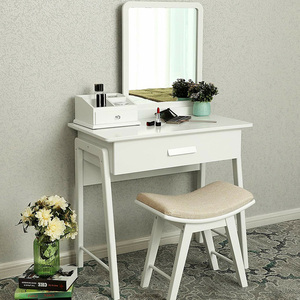 Precio de fábrica Muebles de dormitorio Tocador Escritorio con espejo y cajones maquillaje vani para maquillaje - Product Image 2