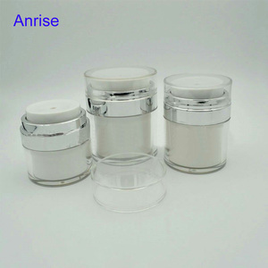 Đầy Màu Sắc Bơm Lại 15Ml <span class=keywords><strong>30Ml</strong></span> 50Ml Acrylic Rỗng Nhựa Bơm Không Có Không Khí <span class=keywords><strong>Jar</strong></span> - Product Image 5