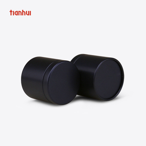 Tianhui Vàng Và Trắng Mini Canister Matcha Spice Tin Với Nắp Có Thể Caddy Trà - Product Image 3