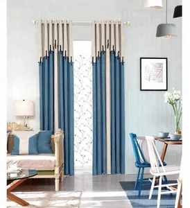 China suppliers wholesale simple style blackout window curtain fabric