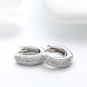 RINNTIN SE103 gioielli di moda donna <span class=keywords><strong>orecchini</strong></span> in <span class=keywords><strong>argento</strong></span> Sterling 925 di alta qualità all'ingrosso pavimenta <span class=keywords><strong>orecchini</strong></span> <span class=keywords><strong>a</strong></span> <span class=keywords><strong>cerchio</strong></span> <span class=keywords><strong>piccoli</strong></span> CZ trasparenti - Product Image 6