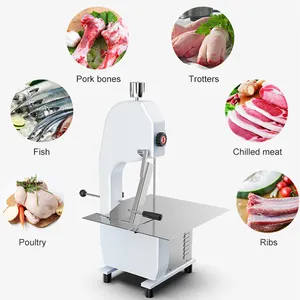 HR-250 Meat processing plant Bone cutting saw blade Electric frozen meat saw Hand Metal Cutting Saw