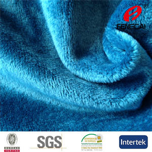 Haining Fengcai enfoque en alta calidad warp knitting <span class=keywords><strong>2</strong></span> MM velboa EF tela para juguete - Product Image 4