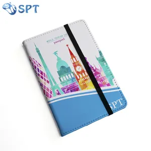 Biểu Tượng Tùy Chỉnh Chủ Thẻ Da Sang Trọng Ví Du Lịch Cá Nhân Dây Buộc Cho Thẻ Tín Dụng <span class=keywords><strong>ID</strong></span> Hộ Chiếu Chế Tạo Dịch Vụ - Product Image 1