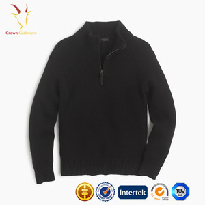 <span class=keywords><strong>Pull</strong></span> à col roulé d'hiver pour enfants, <span class=keywords><strong>pull</strong></span> en <span class=keywords><strong>laine</strong></span> avec fermeture éclair pour garçons - Product Image 4