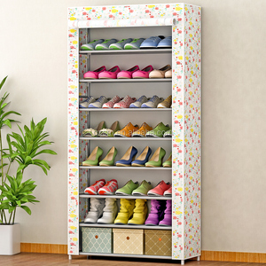 Armario <span class=keywords><strong>de</strong></span> zapatos <span class=keywords><strong>de</strong></span> <span class=keywords><strong>tela</strong></span> impermeable, moderno, cerrado, barato, increíble estante <span class=keywords><strong>de</strong></span> zapatos en línea, venta al por mayor - Product Image 4