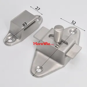 Marine Boat Lock 316 Stainless Steel Heavy Duty Slide Barrel Bolt Door Latch