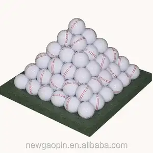 Leerer Golf-Übungs ball Golf Driving Range Balls Benutzer definiertes Logo Outdoor Indoor Langlebige Langstrecken-Golfbälle