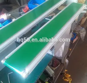 Có thể điều chỉnh tốc độ Mini PVC vành đai băng tải cho nhà máy sản xuất với nhôm & vật liệu cao su tốc độ & vật liệu tùy chỉnh - Product Image 3