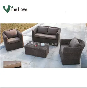 New Design Morden Hot-sale Comfortable Fashion Cheap High-quality Patio Popular Rattan Sofa set Modern Outdoor Garden Furniture