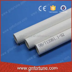 Anti static standard pvc tubing garden pipe pvc 100mm electric wires installation cn g n smooth insulation