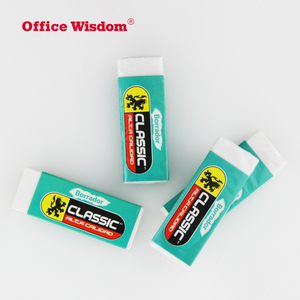 Goma de borrar blanca para uso escolar, borrador de tubo cuadrado clásico, Simple y práctico, promoción al por mayor - Product Image 5