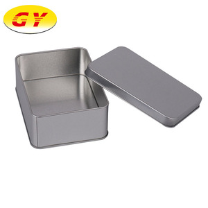 ของขวัญที่กำหนดเองโลหะคอนเทนเนอร์สี่เหลี่ยมผืนผ้าขนาดใหญ่ดีบุกกล่อง - Product Image 3