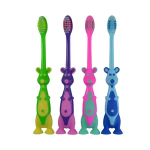 kangaroo child toothbrush with suction bottom