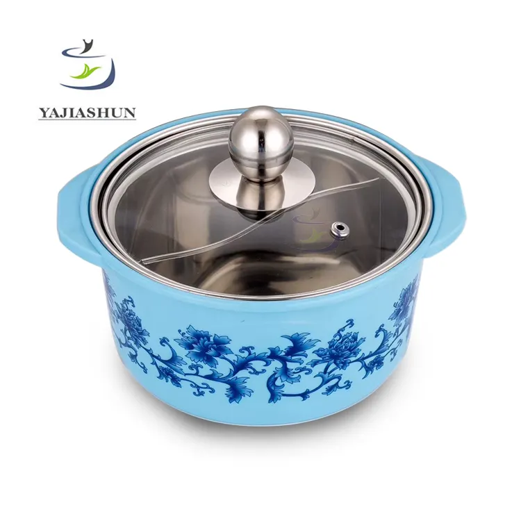 16Cm Satu Orang Mini Hot Pot Casserole Set Pencampuran Stainless Steel Hidangan Gesekan SUP & Pot Stok