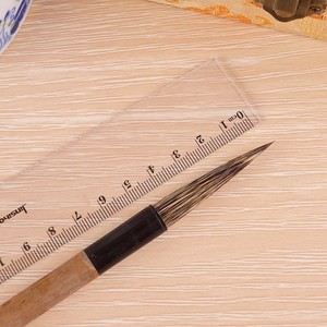 Écriture chinoise brosse ensemble, Manche en bois et poils de blaireau pinceau de calligraphie, Brosse d'encre stylo - Product Image 2