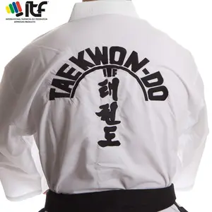 Dengan Harga Murah Master ITF Taekwondo Dobok untuk Sabuk Hitam