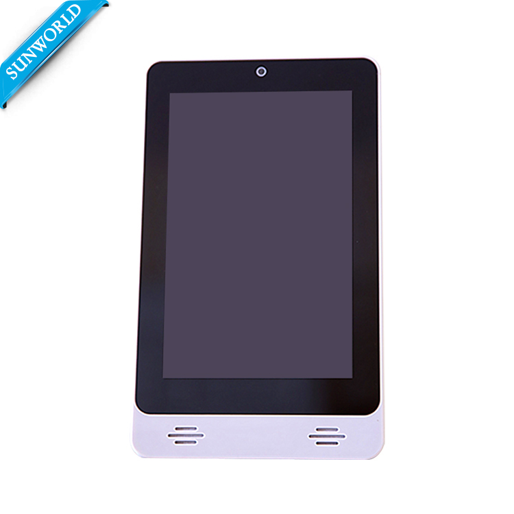 7 pulgadas de montaje en pared RK3128 Quad core Android tablet con puerto Ethernet integrado