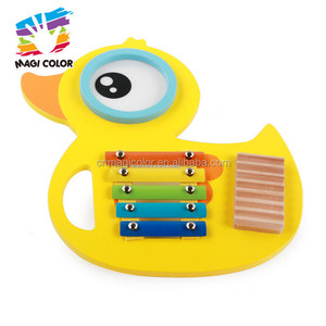 Commercio all'ingrosso personalizza legno xilofono giocattolo bussare arpa giocattolo per bambini musica del gioco W07C047 - Product Image 6
