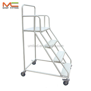 2.5 Meter Magazijn Of Supermarkt Rails Ladder <span class=keywords><strong>Trolley</strong></span> Voor Handkarren & Trolleys Product - Product Image 3