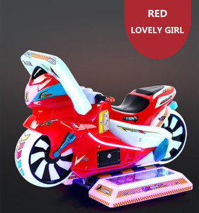 Đồng Tiền Hoạt Động <span class=keywords><strong>3D</strong></span> Mô Phỏng Arcade Trẻ Em Động Cơ Video Trò Chơi Đua Xe Máy Với Swing - Product Image 4