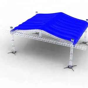 Professionele Aluminium Concertpodium Truss Systeem Steigers Truss Dak Systeem Voor Verkoop