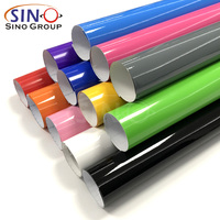 24" 48" Super Matt Glänzend Chrom Metallic Fluoreszierende Farbe PVC-Materialien Plotter Selbstklebende Folien Schneidfolie Vinylfolie