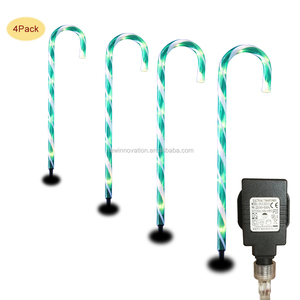 Hot Sales <strong>Christmas</strong> Decorations <strong>Pathway</strong> <strong>Lights</strong> - 30" Tall Candy Cane <strong>Christmas</strong> <strong>Light</strong> Led - Product Image 4