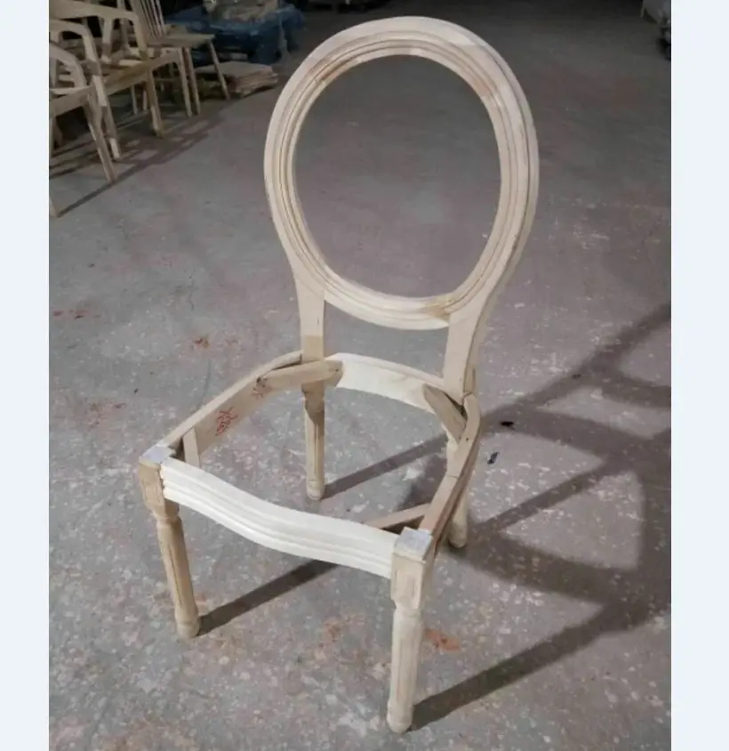 Необработанная деревянная рама для дивана, рама для мебели, рама для стула из резьбы по дереву