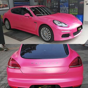 Vinilo Adhesivo para Envolver Autos, Color Rosa Flash Metálico, Película de PVC que Cambia de Color - Product Image 4