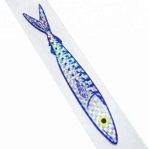 Leurre de pêche en mer 13, jeu de leurres de pêche à la traîne, barre clignotante - Product Image 6