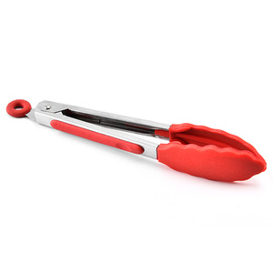 7 Inch 9 Inch 12 Inch <strong>Silicone</strong> Stainless Steel Kitchen Tongs Non-stick Clip Clamp BBQ Salad <strong>Tools</strong> Grill Home Kitchen - Product Image 5