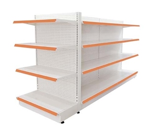 la tienda, venta al por menor de la <span class=keywords><strong>isla</strong></span> góndola estanterías Sistema de tienda de comestibles estanterías para la venta - Product Image 4