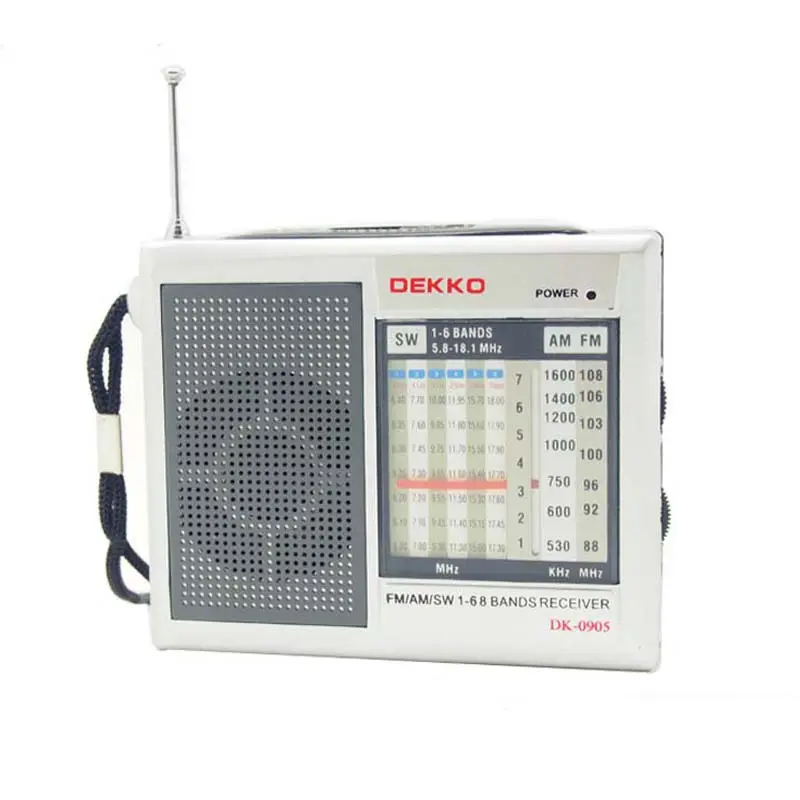 High Quality Multi Band Portable Shortwave Radio