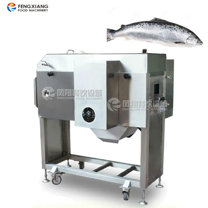 मछली पट्टिका मशीन तिलापिया त्वचा छीलने मशीन मछली रीढ़ हटाने मशीन