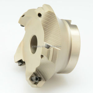 KM12-80-27-5T <strong>45</strong> <strong>Degree</strong> <strong>Chamfer</strong> Indexable Shell <strong>Mill</strong> Face Milling Cutter for SEHT1204 Carbide Inserts - Product Image 2