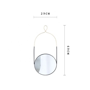 2019 nuevo diseño de marco de hierro de espejo de pared de espelhos decorative Nueva york muebles baratos - Product Image 2
