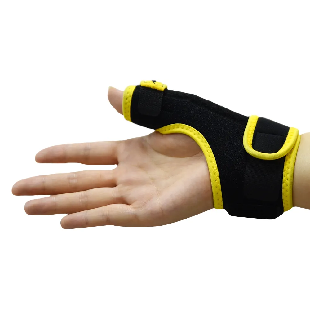 CE Adjustable Colorful Wrist Sprain Brace With Metal Support On Amazon