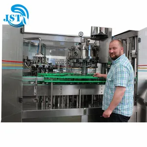 Full automatic alcohol beer filling machine three in one