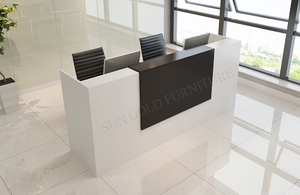 Hiện đại Beauty Salon đứng bảng khách sạn Công ty Đồ nội thất tiếp tân truy cập bằng gỗ bán buôn giá rẻ quầy lễ tân - Product Image 3