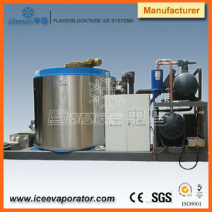 Machine à glaçons en flocons de 10 tonnes avec refroidissement par eau, pour la pêche industrielle - Product Image 3