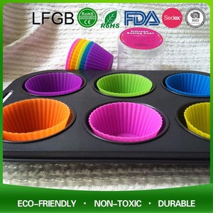 Silicone Mini <span class=keywords><strong>tartelette</strong></span> Pan Silicone micro-ondes gâteau de cuisson Pan Silicone <span class=keywords><strong>Muffin</strong></span> moules - Product Image 3