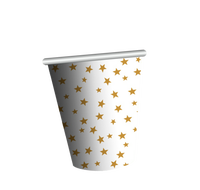 Gobelets en papier jetables écologiques de haute qualité personnalisés pour les fêtes