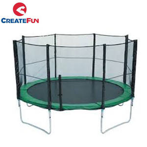 <span class=keywords><strong>Trampoline</strong></span> de haute qualité CreateFun avec filet, <span class=keywords><strong>trampoline</strong></span> d'extérieur pour <span class=keywords><strong>la</strong></span> vente de trampolines, disponible en tailles 6/8/10/12/14/16 pieds - Product Image 6