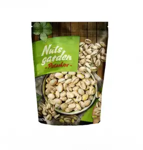 Custom Food Grade Reusable Zipper Heat Seal Zip Smell Proof Roasted Mix Cashew Pistachios Snack Plastic Nut Milk Bags