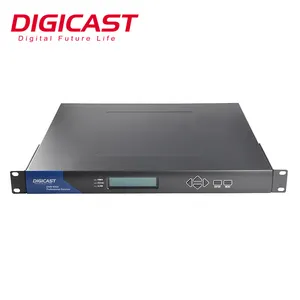 IPTV/OTT Headend 8 Canaux IC Fente ALE DVB-C DVB-T Serveur de Diffusion IPTV Récepteur Satellite Pour Tuner Pour IP passerelle