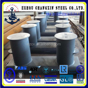 Cubierta Del Muelle de <span class=keywords><strong>Amarre</strong></span> <span class=keywords><strong>marina</strong></span> JIS F 2001-1990 Bolardo Doble Bolardo Bita - Product Image 4